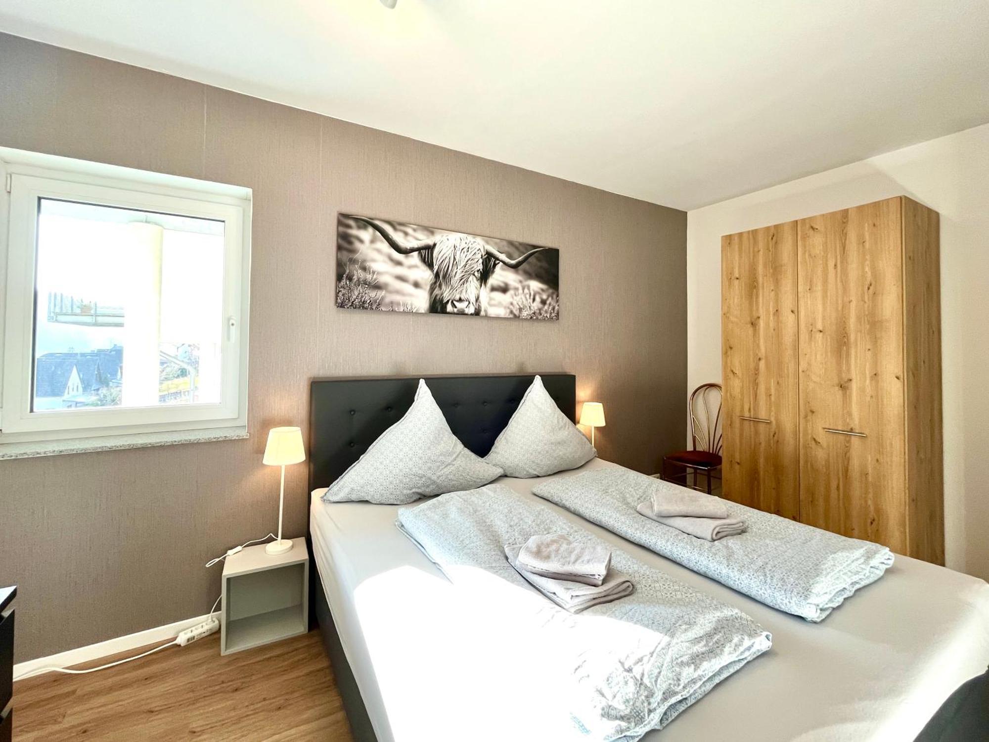 Ferienwohnung Moseltraum, 1-6 Pers, Mit 3 Schlafzimmer Und Panoramabalkon Müden 外观 照片