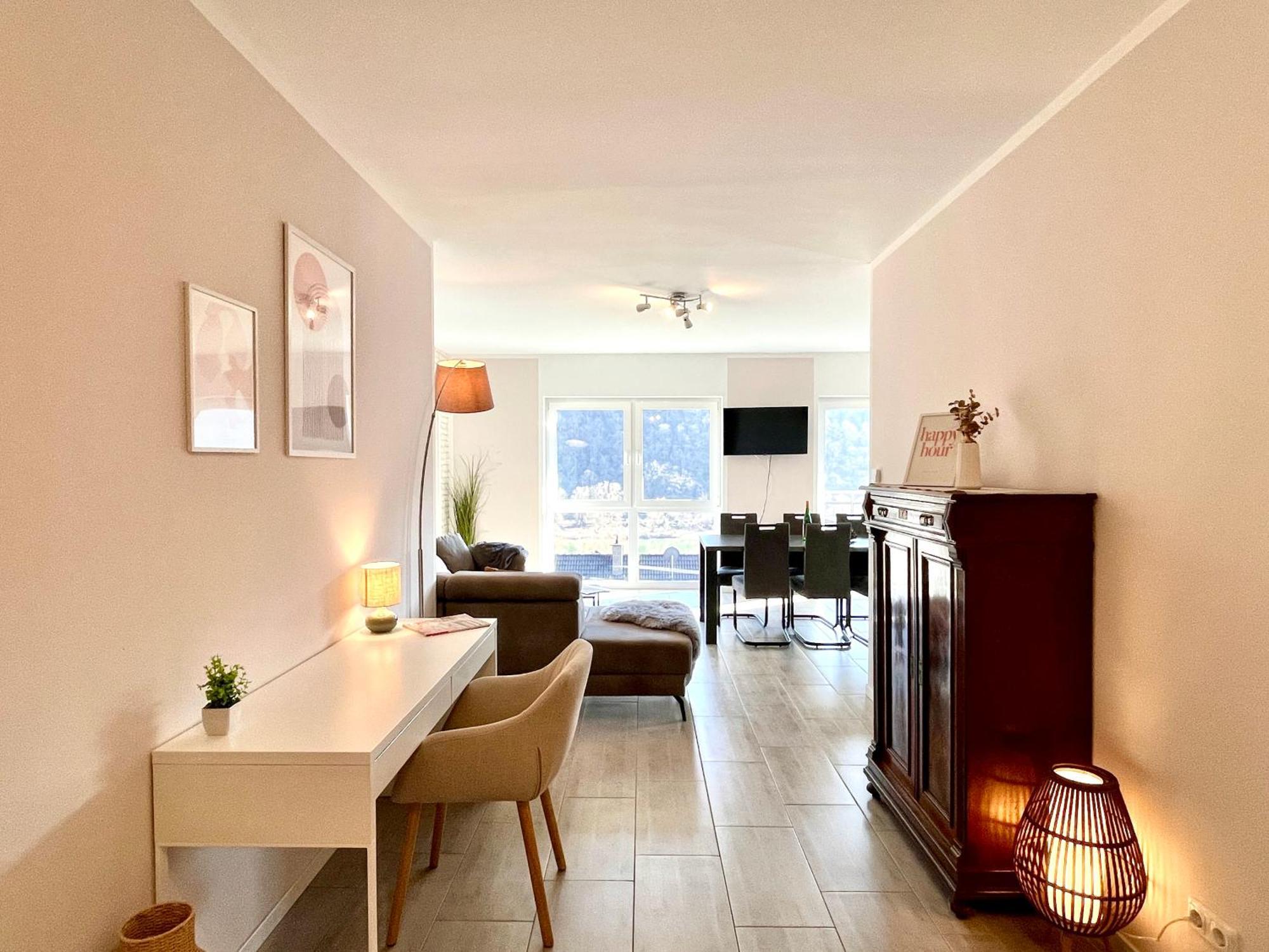 Ferienwohnung Moseltraum, 1-6 Pers, Mit 3 Schlafzimmer Und Panoramabalkon Müden 外观 照片