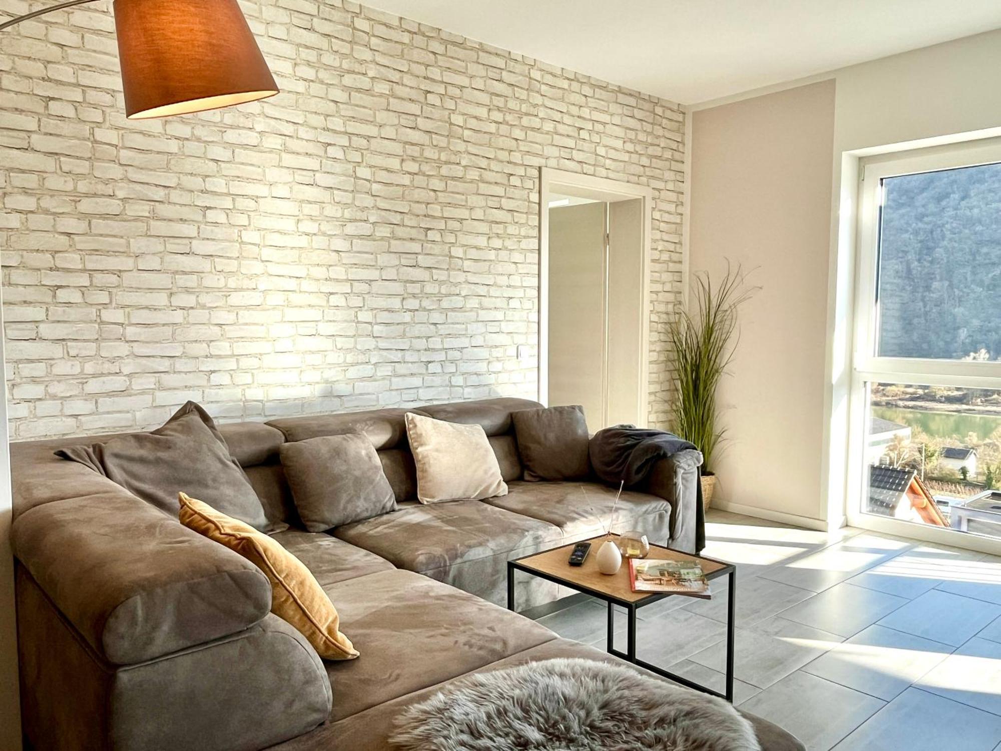 Ferienwohnung Moseltraum, 1-6 Pers, Mit 3 Schlafzimmer Und Panoramabalkon Müden 外观 照片